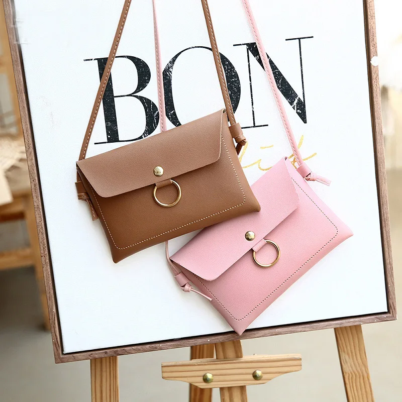 

2020 Korean Style New Simple Women's Bag Shoulder Messenger Bag Retro Casual Small Fresh Small Square Crossbody Bag #20