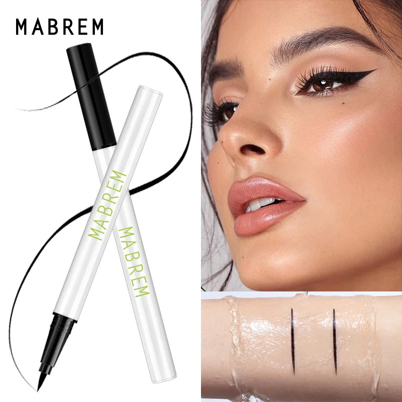 

Жидкая подводка для макияжа водостойкая быстросохнущая устойчивая к поту жидкая подводка для глаз не размазывает Косметика для макияжа гл...