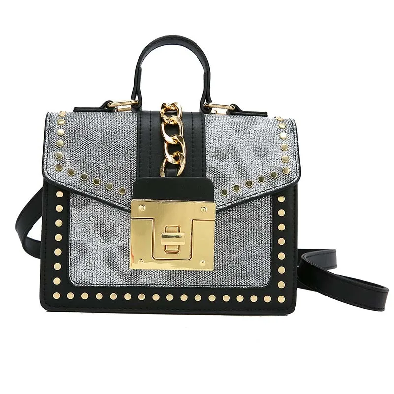 

Top Brand Handbags For Women Luxury Brand Hand Bag Flap Metal Hasp Tote Bag Solid Color Top Handle Leather Women Crossbody Bag