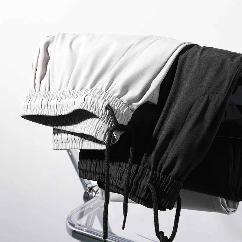 

2021 Spring And Autumn Men's Loose And Popular All-Match Sports Pants Breathable Casual Trousers Nine-Point Pants S-4XL