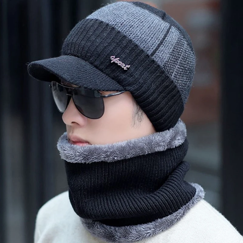 

Winter Hat Beanies Hats Winter Beanies For Men Women Wool Scarf