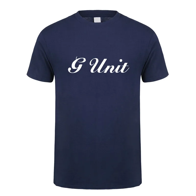 

50 Cent Rap G Unit T Shirt Men Summer Short Sleeve Cotton G Unit T-shirts Tops Mans Fashion T Shirts LH-186