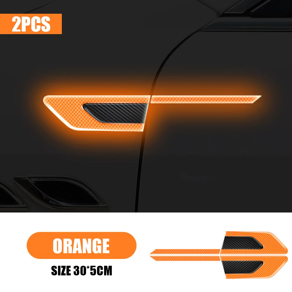 2 шт. Предупреждение ющая полоска для защиты от царапин | Автомобили и мотоциклы