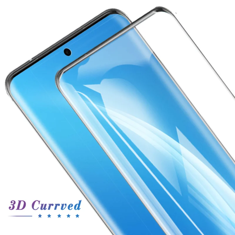 Закаленное защитное 3D стекло для samsung galaxy s20 ultra plus|Защитные стёкла и плёнки