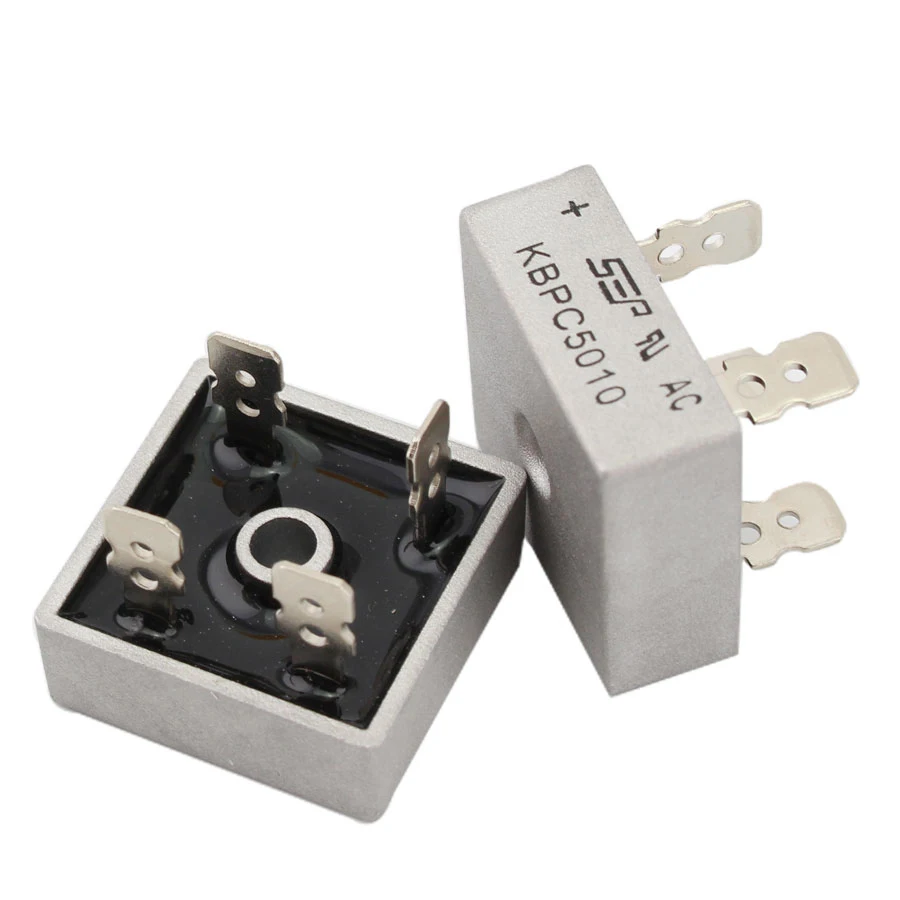 

2PCS KBPC5010 diode bridge rectifier diode 50A 1000V KBPC 5010 power rectifier diode electronica componentes