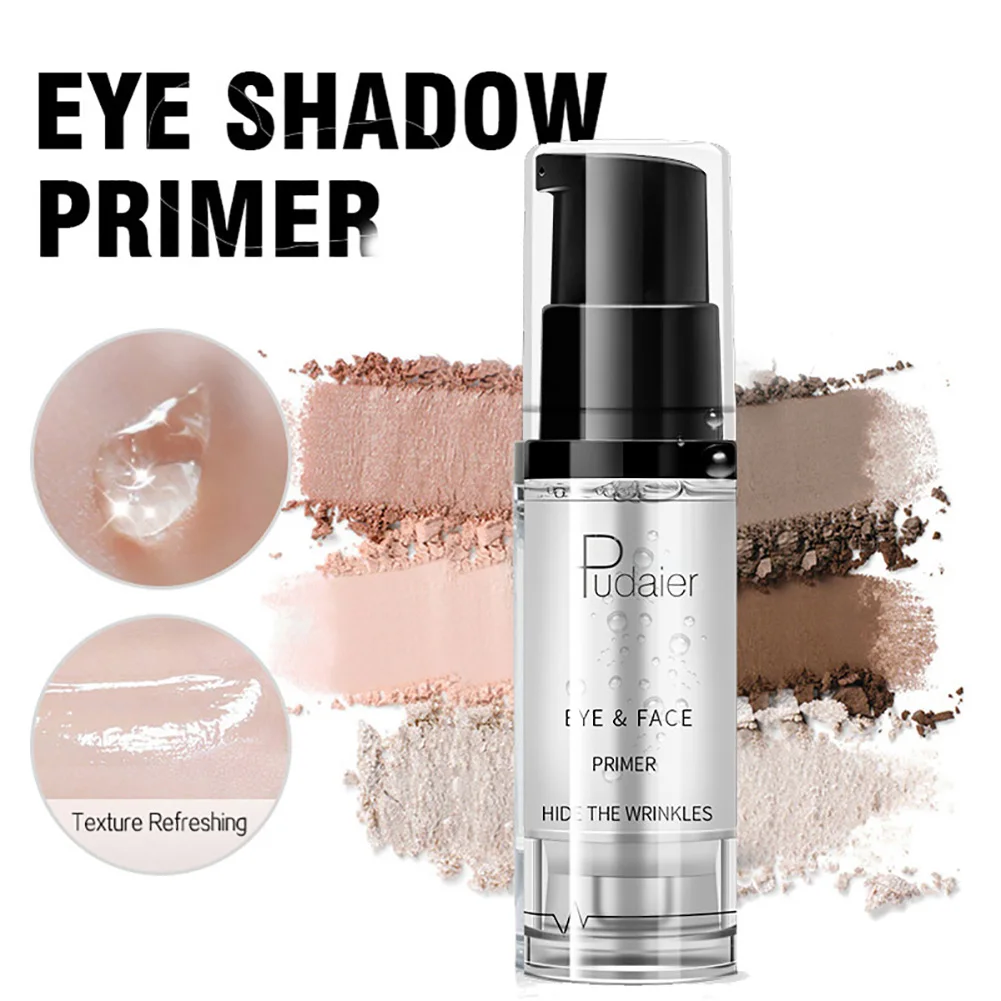 

1Bottle Cosmetics Magic Eye Primer Makeup Eye Shadow Base To Prevent Oily Lids Creasing Clear Waterproof Eyeshadow Primer 8ML