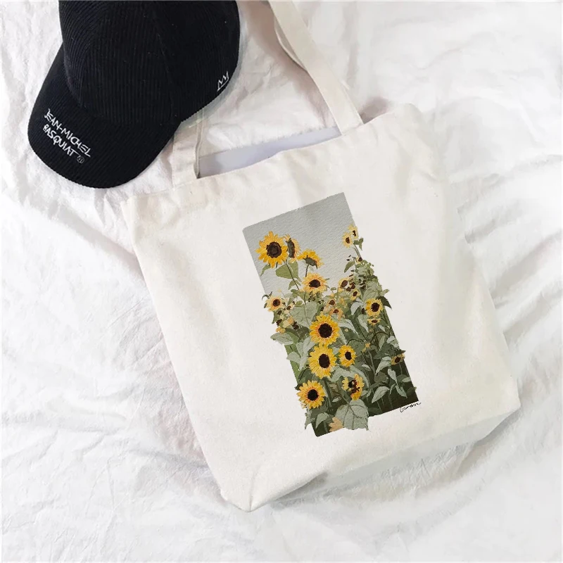 

Повседневная женская сумка с принтом 2021, вместительная новая Ретро сумка для покупок в стиле Харадзюку, женский рюкзак с забавным мультяшны...