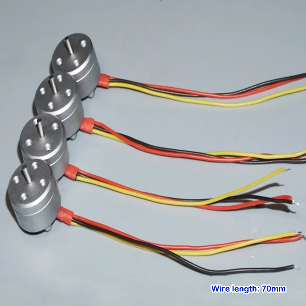 4300KV Mini 1104 бесщеточный двигатель 1S-2S ESC 6A-12A DC высокоскоростной BLDC Micro FPV Крытый