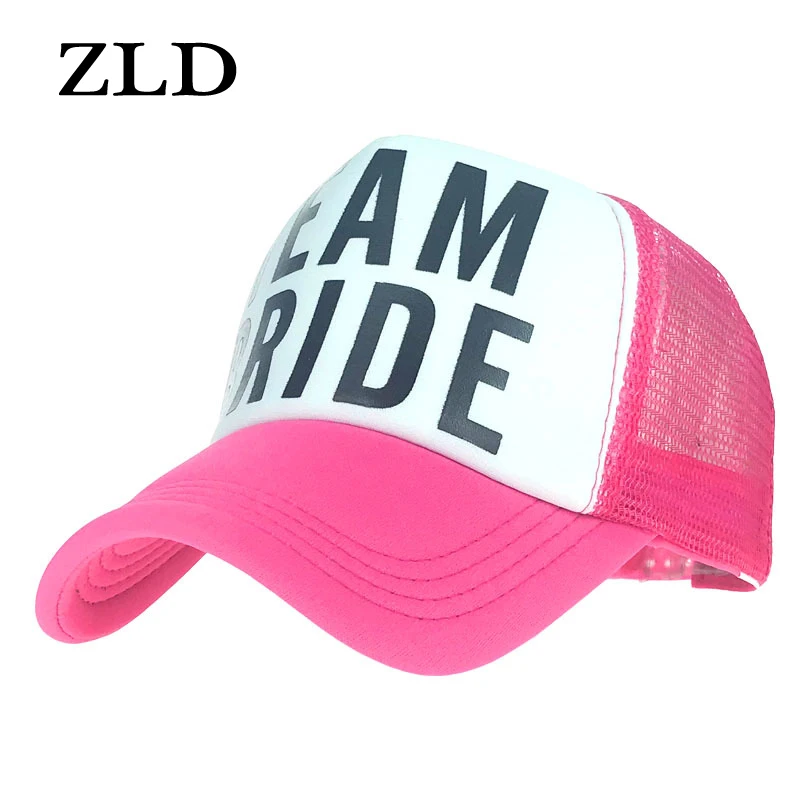 ZLD бейсбольная кепка для мужчин и женщин с буквенным принтом сетчатая Кепка s 10