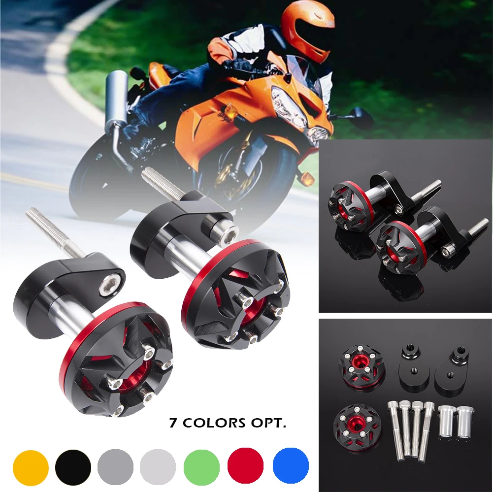 Мотоцикл Запчасти для Kawasaki Ninja ZX 10R 10 R 2004 2005 04 05 ZX10R ЧПУ рамка Ползунки Краш