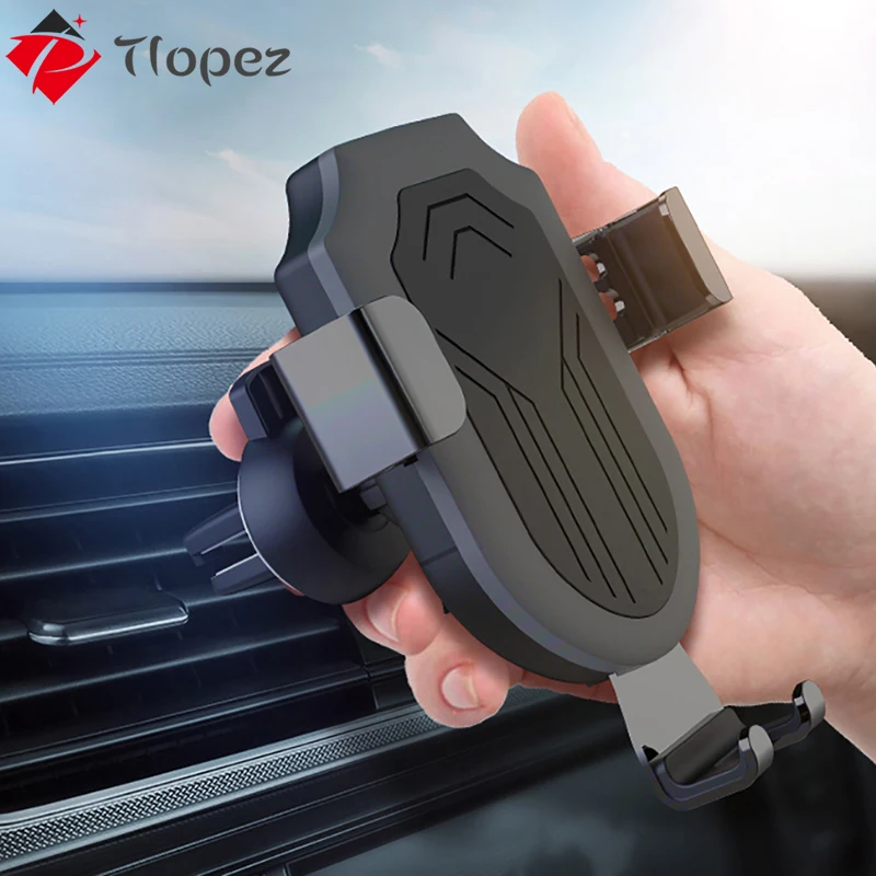 T9 Беспроводное зарядное устройство Автомобильный держатель для телефона iPhone