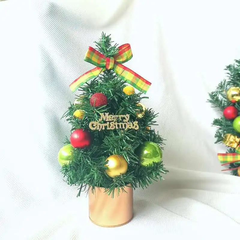 Мини Рождественская елка Рождественский венок подвесной ротанговый круг