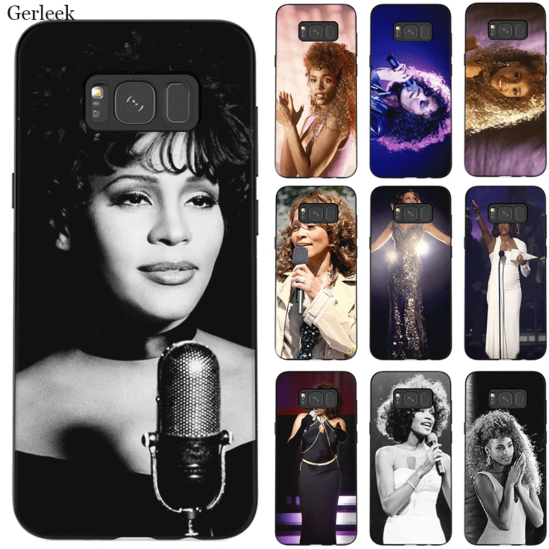 Чехол для samsung Galaxy A10 A10S A20 A20S A20E A30 A30S A40 A40S A50 A50S A60 A70 A70S Whitney Хьюстон |