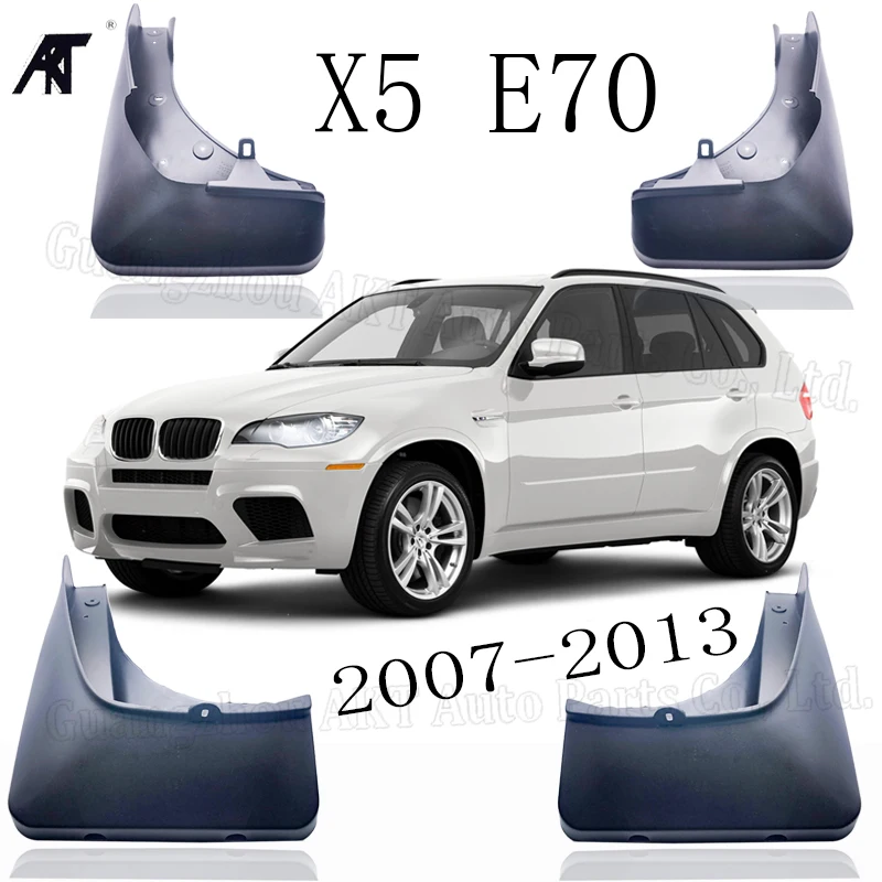Передние и задние брызговики подходят для BMW X5 E70 2007 2013 аксессуары 2008 2012|Грязезащита| |