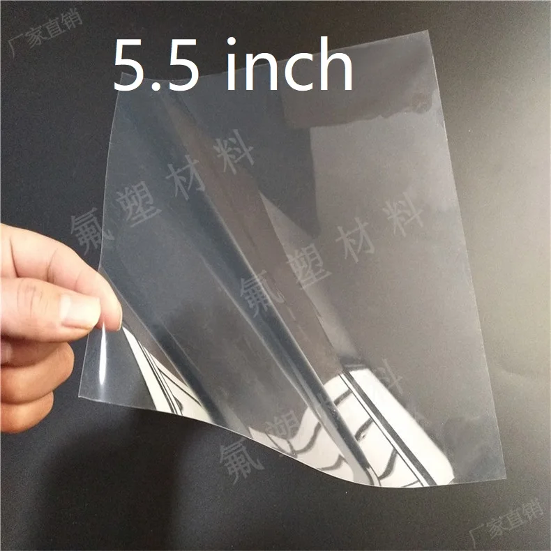 5 5-дюймовый вкладыш из 95% VLT FEP фтор-элемент мембрана пленка для 3D-печати