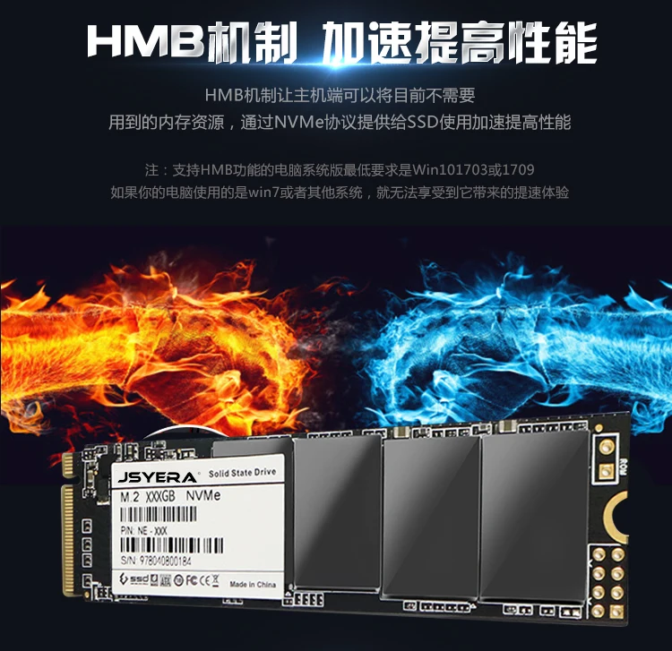 JSYERA M.2 PCIe 1 ТБ 2280 NVMe 3,1 NGFF SSD 22X80mm M key SSD HDD и жесткий диск M2 M2