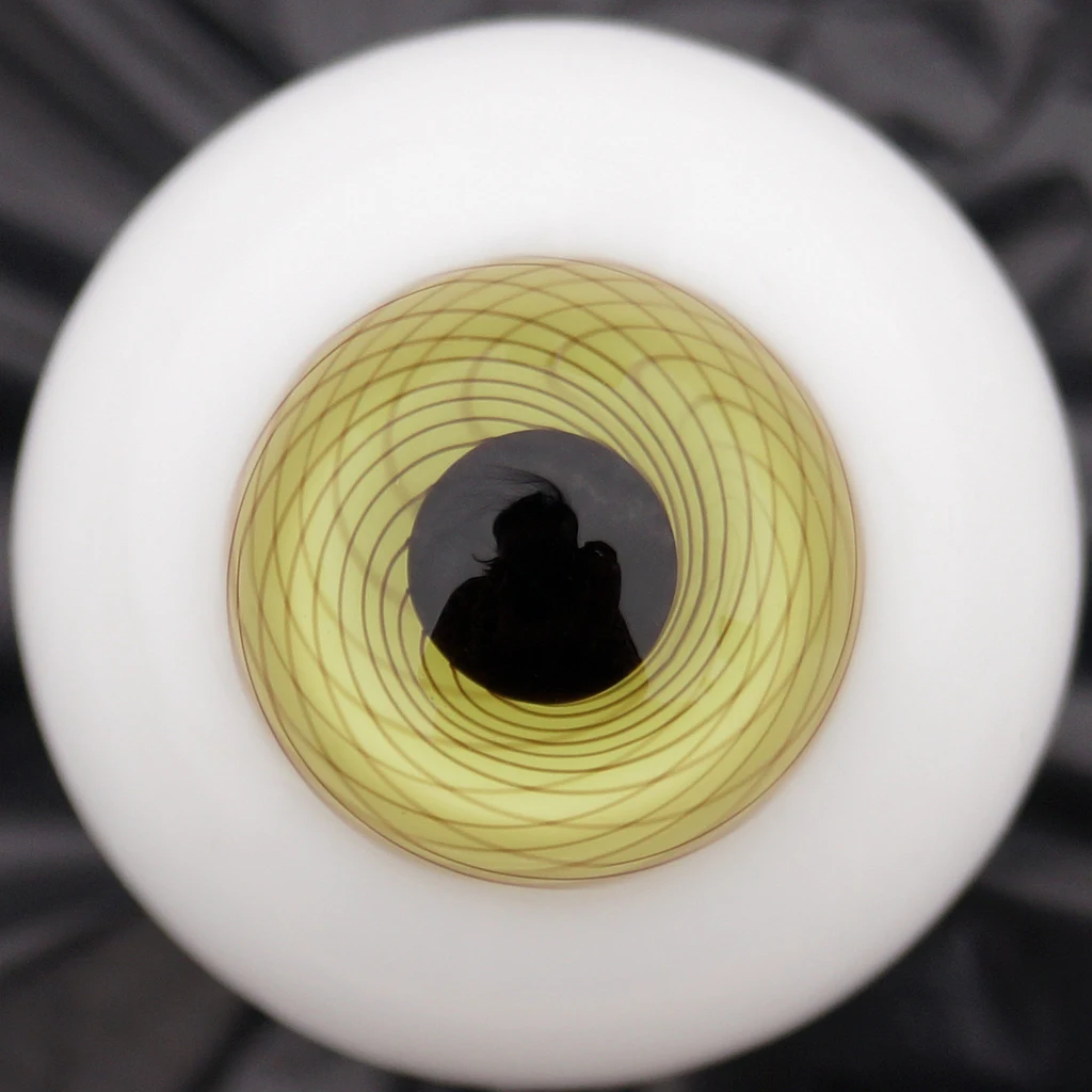 BJD стекло 18 мм круглый глаз глазной шар Новорожденный ребенок кукла Макияж