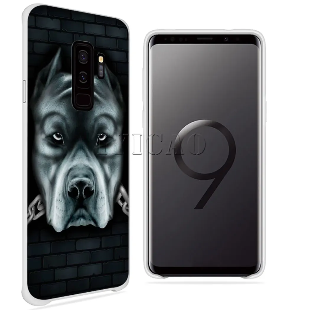 Питбуль прекрасная комнатная собачка защитный чехол для телефона жесткий samsung