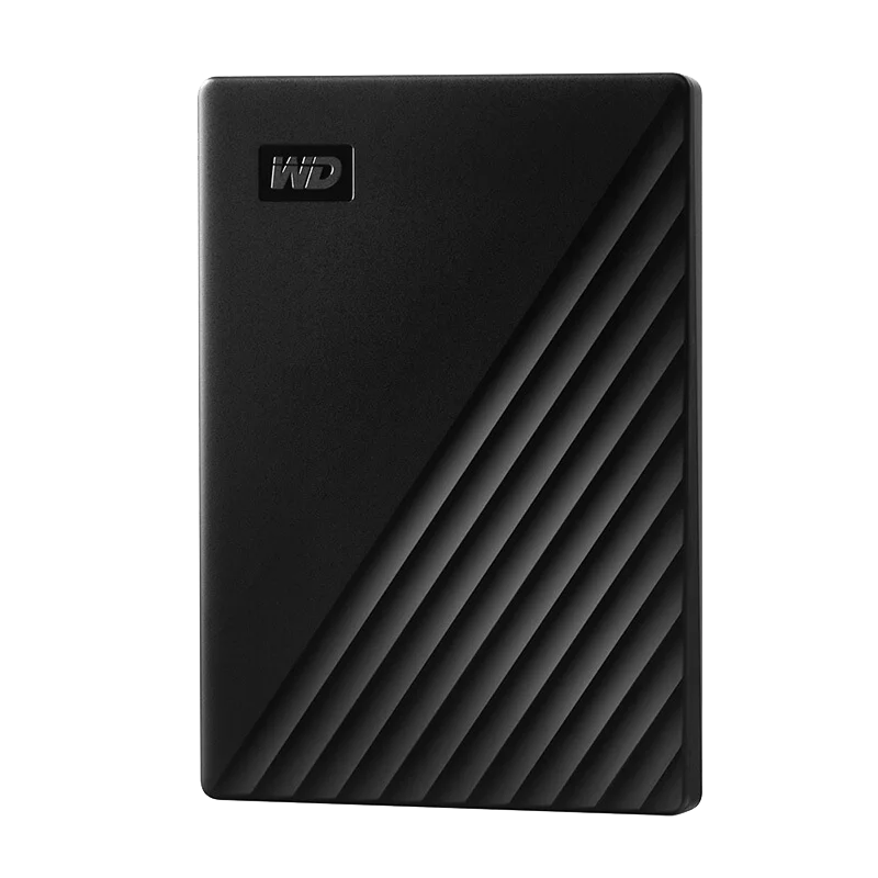 Western Digital WD My Passport™1 ТБ 2 ТБ 4 ТБ внешний жесткий диск WD резервного копирования™Программное обеспечение и защита паролем Гарантия 3 года - Цвет: Черный