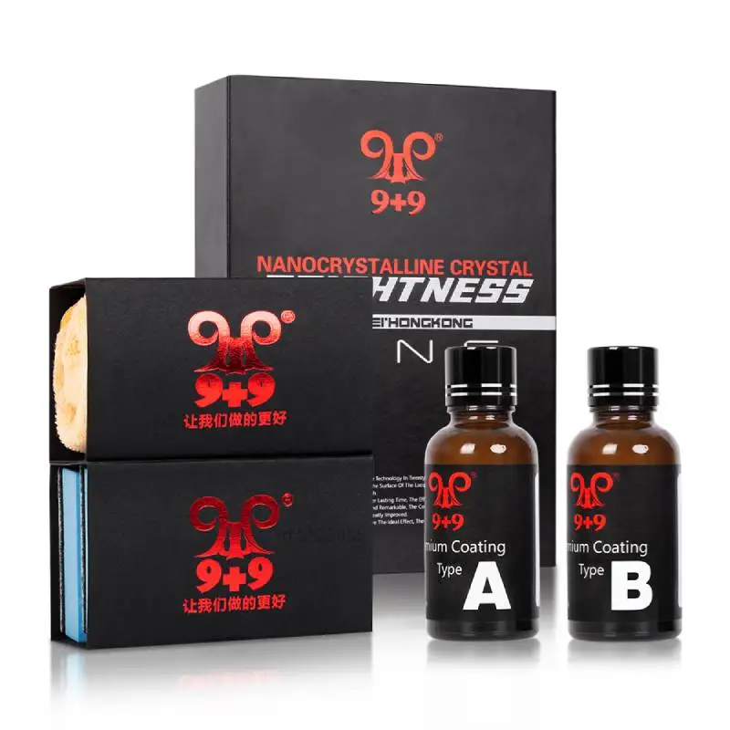 Покрытие для автомобиля 9H водостойкая гидрофобная нано-керамика устойчивая к