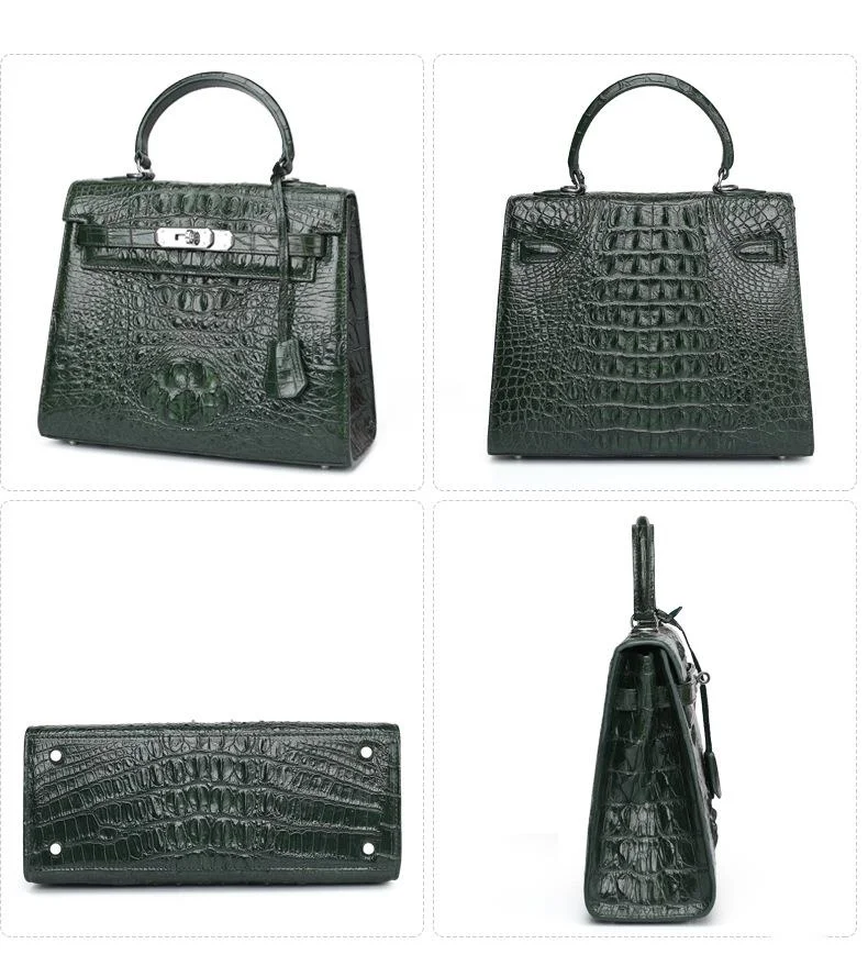 

new Design bag female luxury alligator leather handbag One Shoulder Messenger Bolsas Feminina Saco free shipping Fashion style