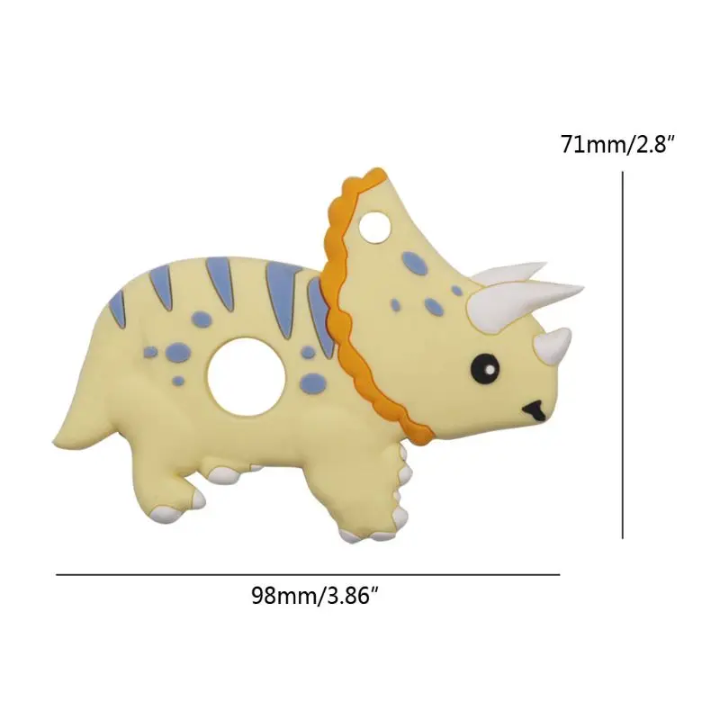 

BPA Free Silicone Baby Teether Chewable Teething Toys Baby Products Nursing Gift