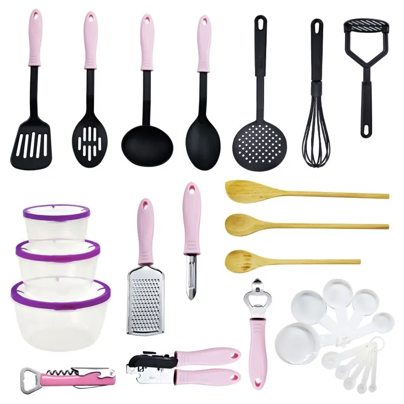 28 шт. кухонные принадлежности специальные антипригарные нейлоновые ложка