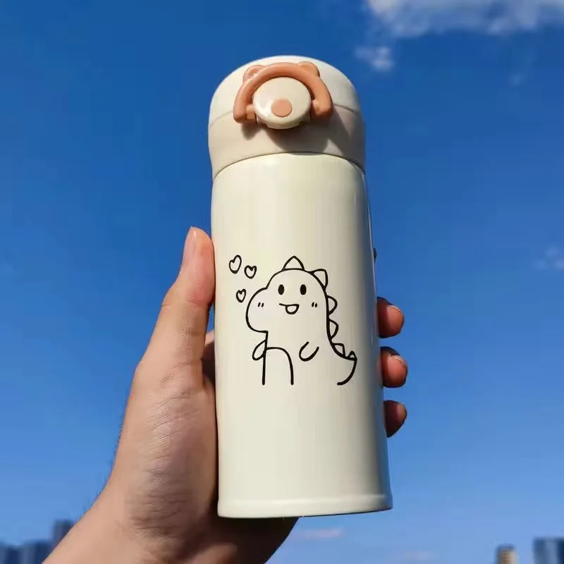 

Kid Thermal Cup Cute Unicorn Vacuum Flasks Bouncing Lid Vacuum Cup Stainless Steel Thermal Insulation Water Bottle Drinkware