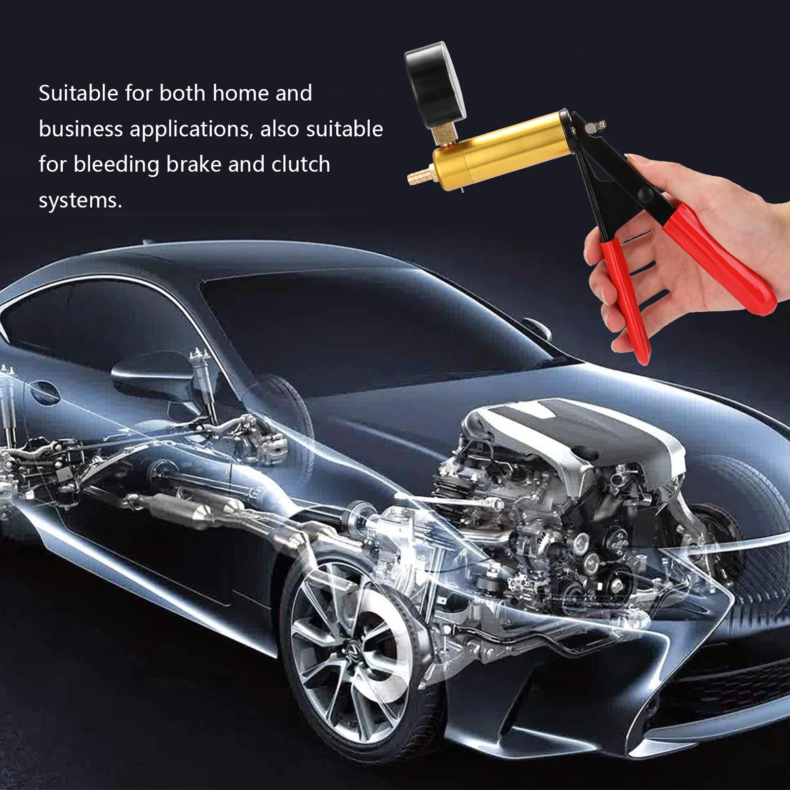 Профессиональный Автомобильный Ручной вакуумный насос давления тормозной