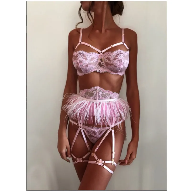 Женское сексуальное нижнее белье SISSY Babydoll кружевной бюстгальтер подвязки