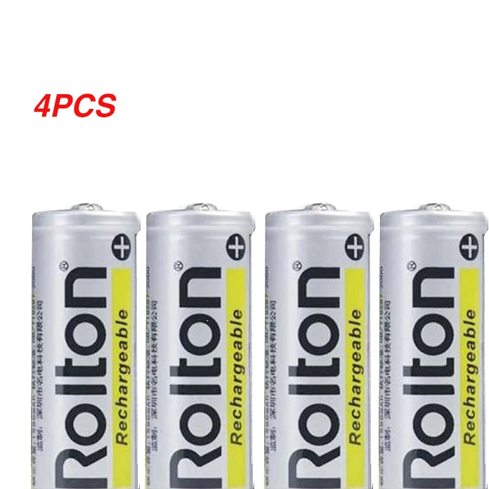 4PCS Оригинальная Аккумуляторная Батарея Rolton W405 18650 1500mAh 10-15 часов - Цвет: 4PCS