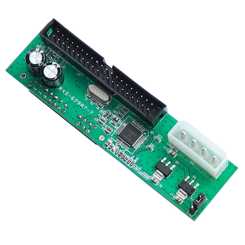 Переходник SATA в PATA IDE Plug & Play 7 + 15 Pin 3 5/2 5 HDD DVD|Компьютерные кабели и разъемы| |