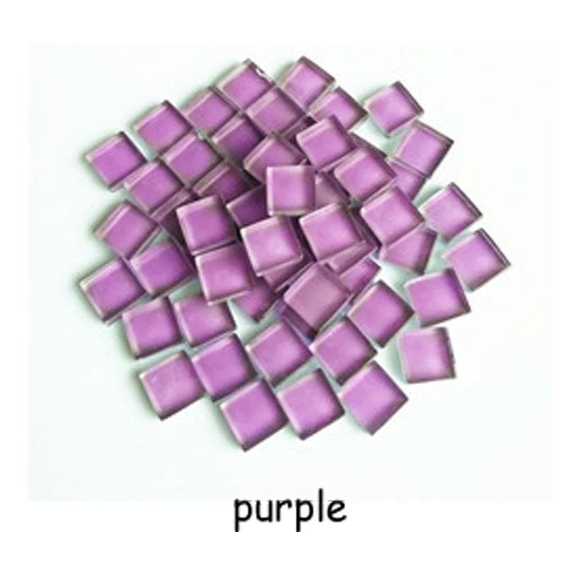 100 г/упак. Стеклянные Мозаичные гранулы миниатюрные Детские хобби ручной