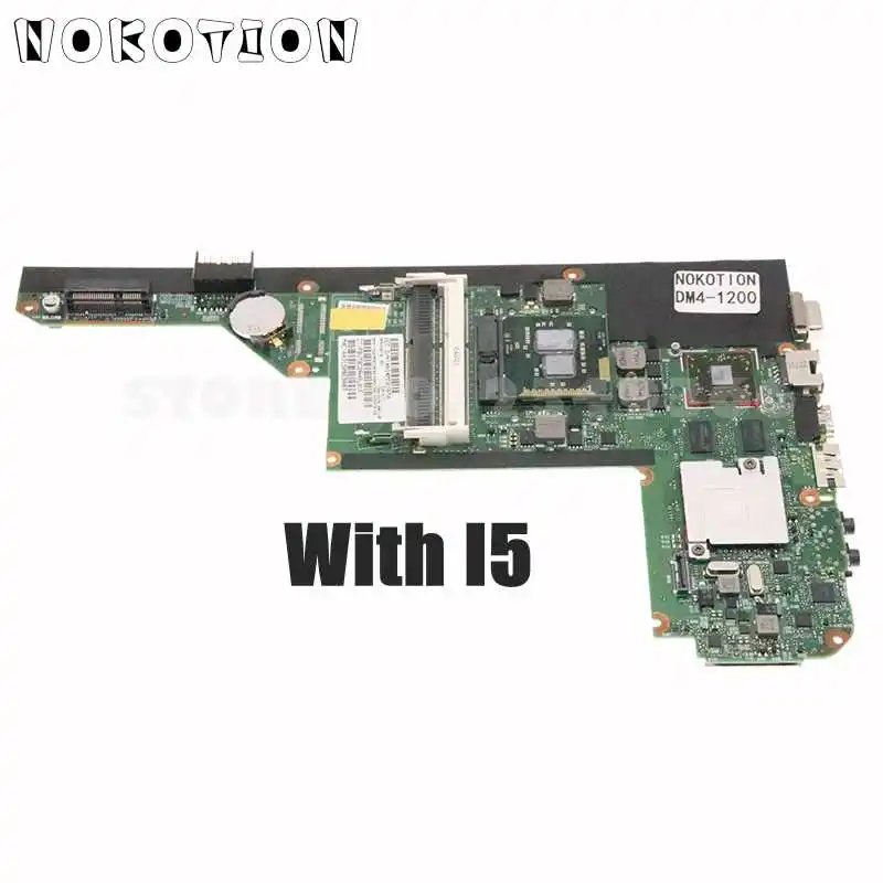 

Материнская плата NOKOTION 630713-001 для ноутбука HP Pavilion DM4 DM4-1000 HM55 DDR3 HD6370 Graphics 6050A2371701 MB-A01