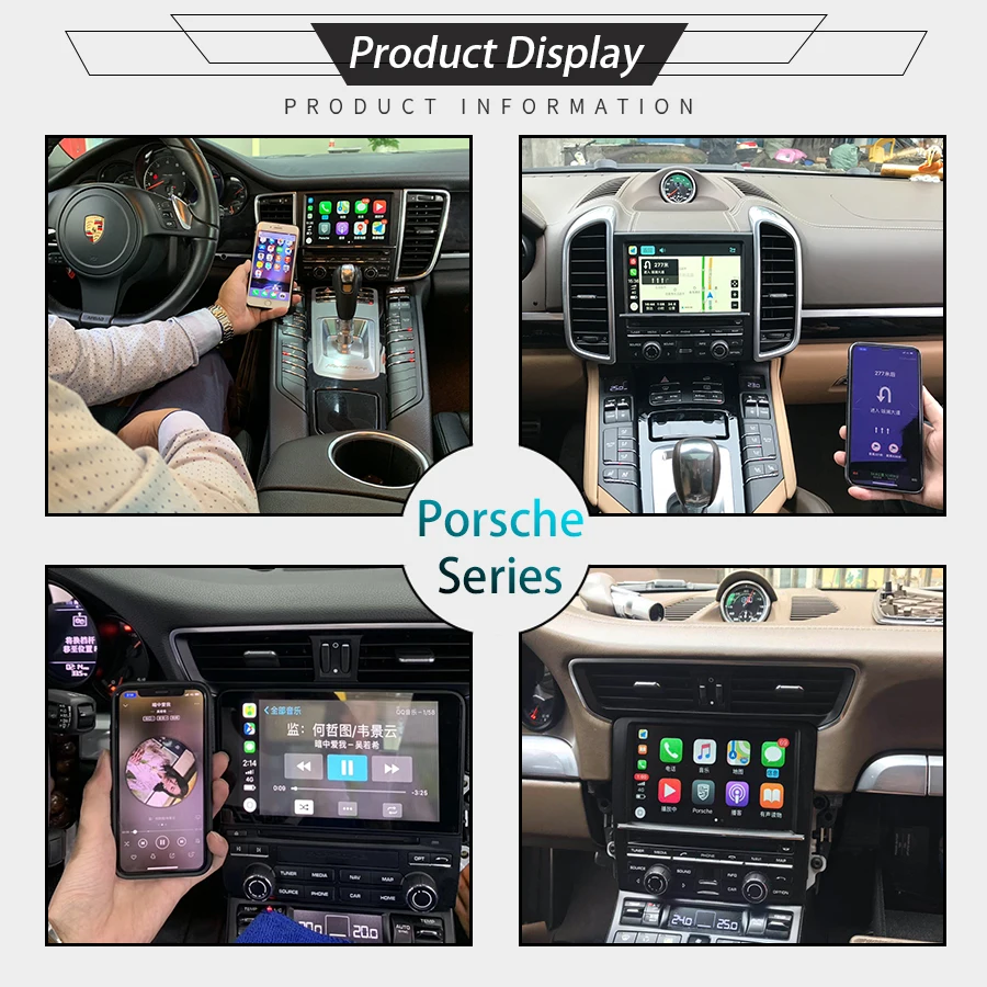 Joyeauto OEM беспроводной Apple CarPlay для Porsche PCM 3,1 Android Авто Cayenne Macan Cayman Panamera Boxster 718 991 911 автомобильный игровой