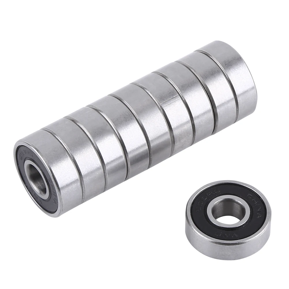 10 шт./компл. ABEC 5 608 2RS подшипник 8*22*7 мм скейтборд подшипники миниатюрный роликовые