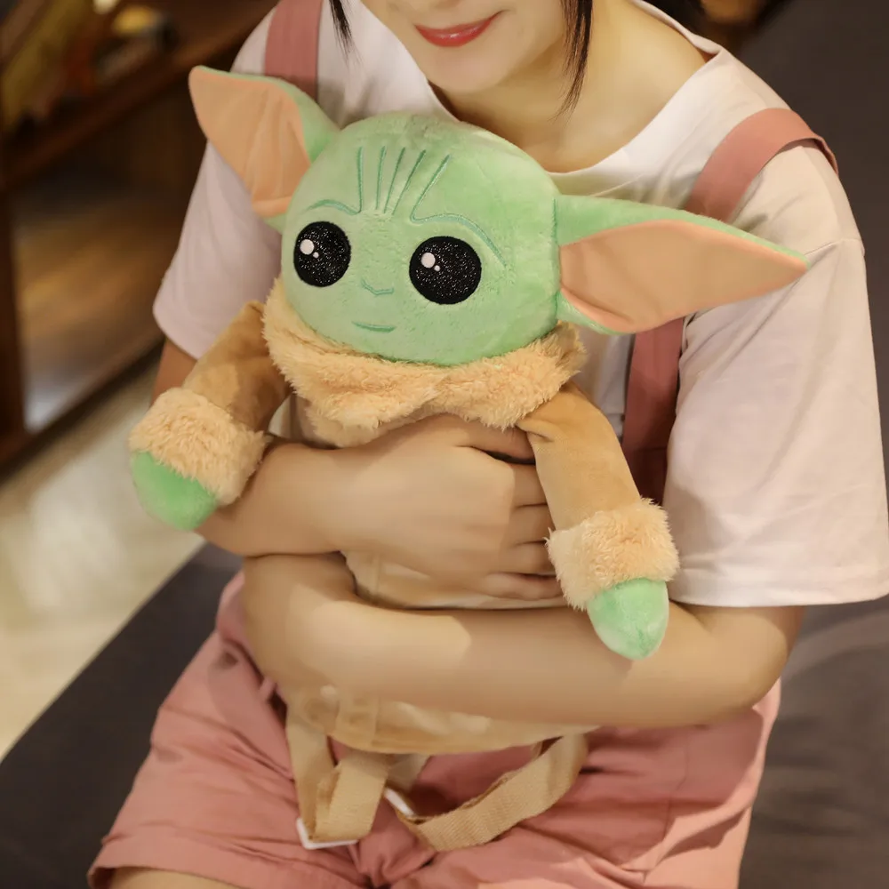 Disney Star Wars Baby Yoda Plush Backpack Mandalorian Stuffed Bag Cute Toys For Children | Игрушки и хобби