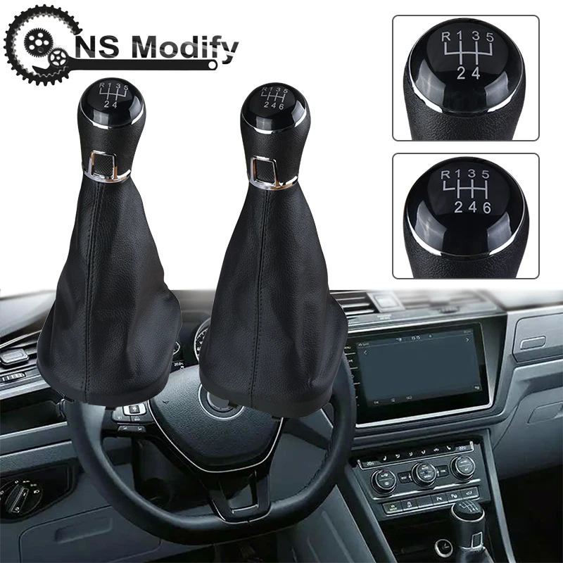 Ручка переключения передач NS Modify для VW Touran 2003 2010 Caddy MK2 2004 2009 ручная рукоятка из