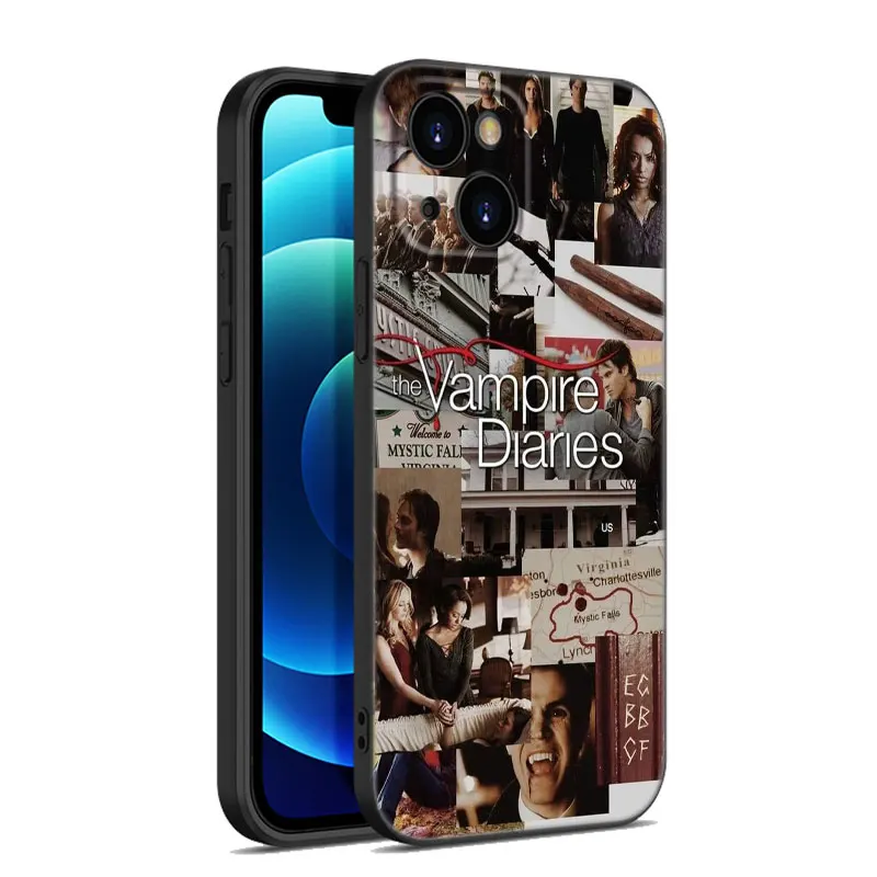 Чехол для телефона с дневниками вампира Apple iPhone 13 12 Mini 11 Pro XS Max XR X 8 7 6S 6 Plus 5S 5 SE 2020