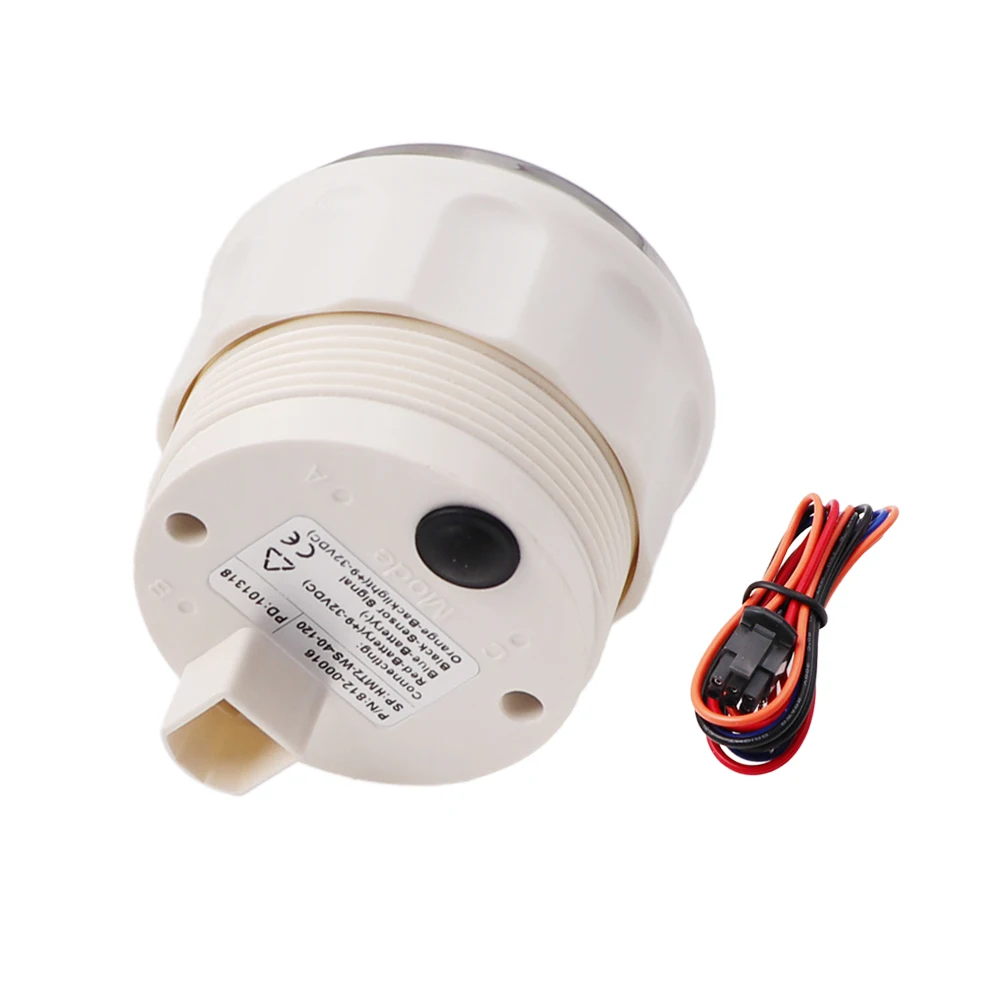 Датчик температуры воды 40 120 градусов с золотой рамкой универсальный 52 мм морской