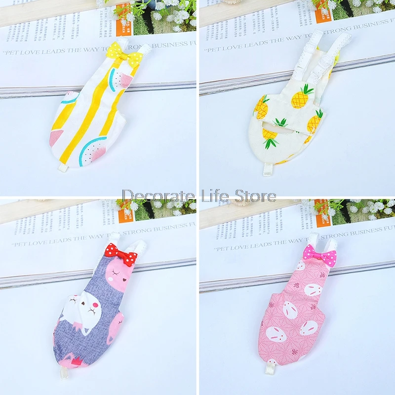 

Bird Parrot Diaper Cockatiel Pigeons Medium Large Pet Birds Flight Suit Clothes