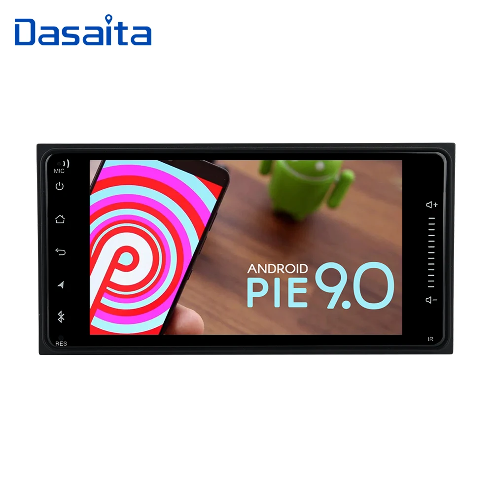 Автомобильный gps плеер Dasaita 7 &quotAndroid 9 0 Navi для Toyota Corolla Camry Prado RAV4 Hilux VIOS с 2G + 16G