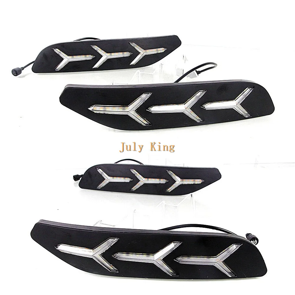 Июля King светодиодный Габаритные огни чехол для Защитные чехлы сидений сшитые