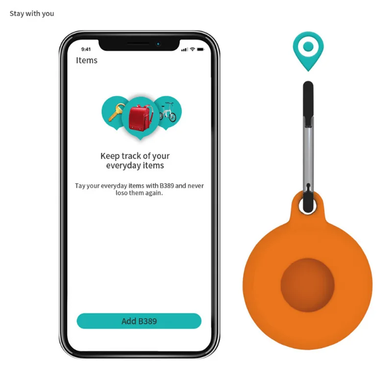

Ударопрочный защитный чехол из ТПУ для AirTag 2021, мягкий силиконовый защитный чехол для AirTag, брелок с защитой от потери и царапин