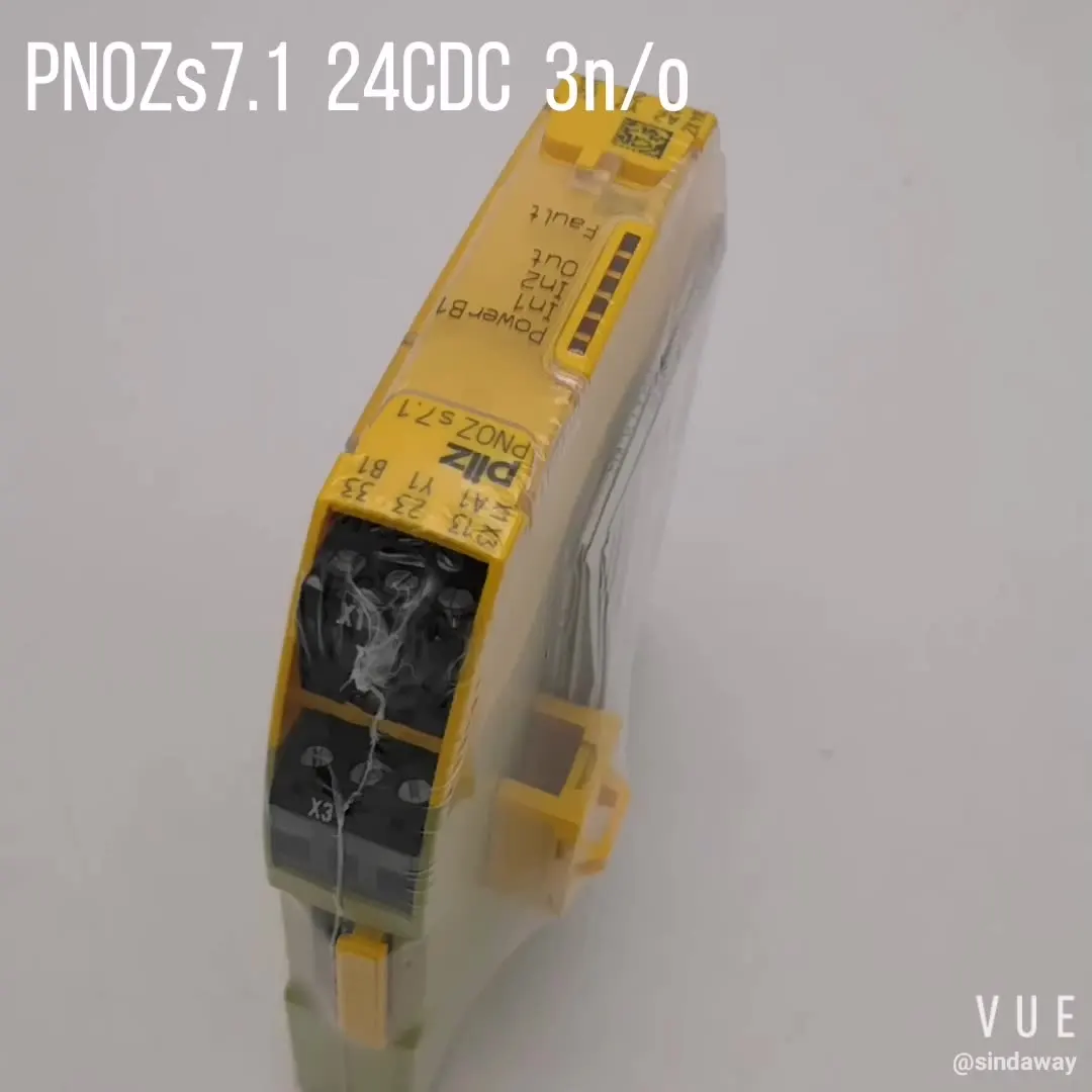 

New original PNOZ S7.1 24VDC 3n/o 750167 Safety Relay