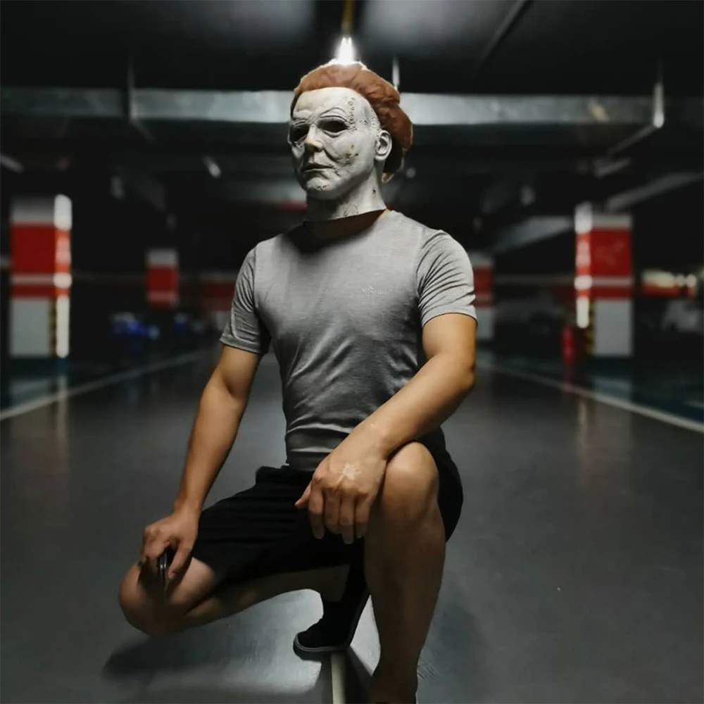 Страшные латексные маски для косплея шлем реквизит костюма Хэллоуина