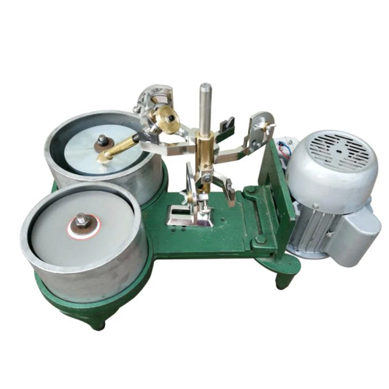 

gem angle machine polishing and polishing double disc facet machine double head flat grinder grinding machine