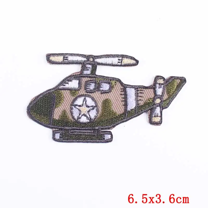 Мультфильм Самолет железа на патчи одежду швейная вышивка патч полоса Сделай Сам