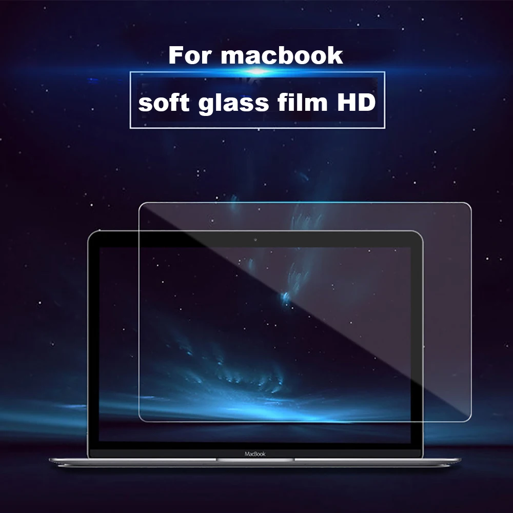 Мягкая стеклянная пленка HD подходит для Apple macbook pro13 touchbar A2159 Air13.3 A1990A1932 защита