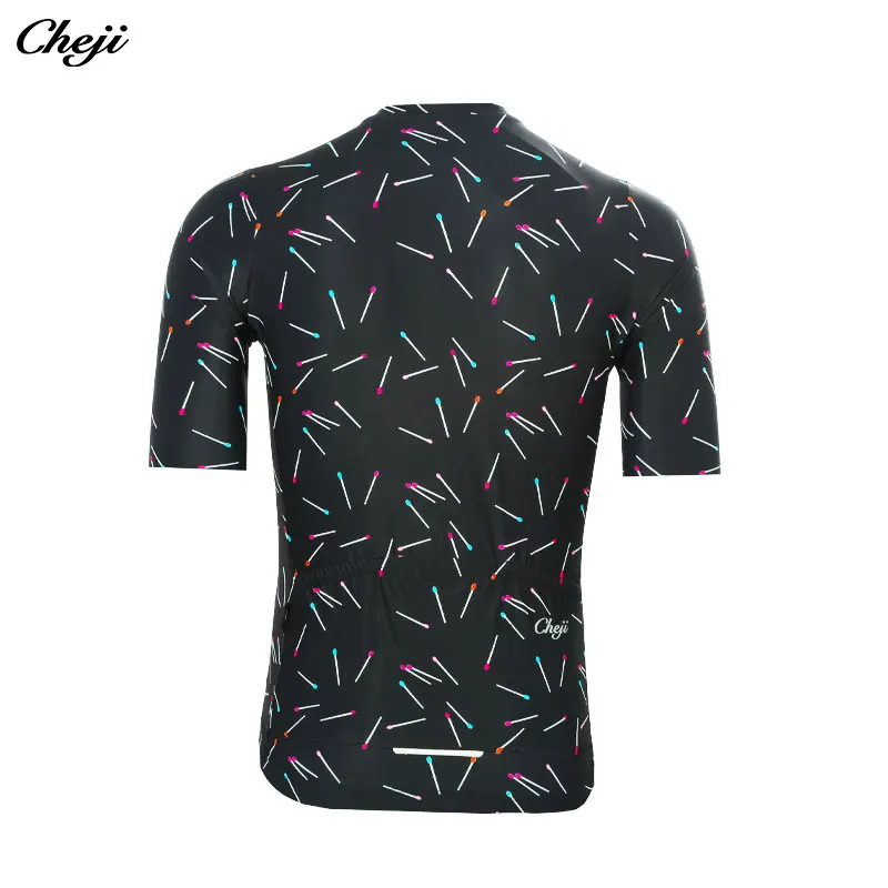 

cheji Men's Cycling Jersey Short Sleeve Cycling Clothing Quick-drying Cycling Sports Shirt Tops Good Quality and Price Con